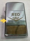 Vintage Zippo Lighter - Reo Automobile Truck Advertisement - Box   Papers