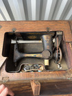 Rare Antique Early 1900 Vintage Singer Wooden Desk Sewing Machine Treadle