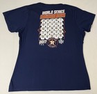 Mlb 2017 World Series Champions Houston Astros Roster Ladies V Neck T Shirt Xl