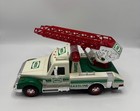 Vintage 1996 Hess Emergency Truck With Searchlight   Ladder Rescue Gasoline Toy