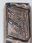 Vintage Printing Letterpress Printer Block Wood Metal Lafrance Bluing Flakes