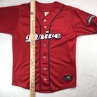 Greenville Drive Authentic Red Baseball Jersey Red Sox Minor League Youth Large