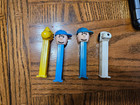 Vintage Pez Dispenser Peanuts Charlie Brown   Snoopy Made In Slovenia Lot Of 4