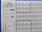 2 Full Sheet French Bread Pain France Rare Ration Stamp War Wwii Vintage Opa Old