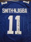 Jaxon Smith-njigba Signed Blue Jersey Beckett Auto Seattle Seahawks Football 