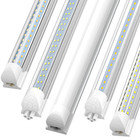 60w T8 4ft Led Tube Light Fixtures 6500k Led Garage Ceiling Lamps 4  Shop Lights