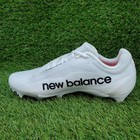 New Balance Burnx4 Size 5 5 Men s 7 Women s Lacrosse Cleats Field Shoes White