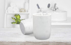 Toothbrush Holder Polyresin Toothbrush Organizer Stand multi-functional Tooth   