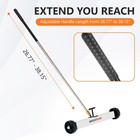 Rolling Magnetic Sweeper Pickup Tool With 17 Inch