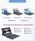 Wireless Type Cover For Microsoft Surface Pro 11 10 9 8 x Ultra-slim Backlit