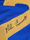 Nolan Cromwell Autographed signed Jersey Jsa Sticker Blue Custom Jersey