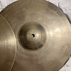 Zildjian Military Issued Vintage 40 s 12  Hi Hats Cymbal Pair