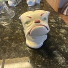 Vintage Shawnee Pottery Bulldog Puppy Dog Coin Piggy Bank