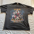 Vintage 1988 Def Leppard Hysteria Tour T-shirt L Spring Ford Usa Original
