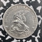 1913 Germany Prussia 3 Mark Lot n2301 Silver  Cleaned