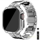 Stainless Steel Strap Band tpu Cover Case For Apple Watch 11 10 9 8 7 6 5 4 3 2 