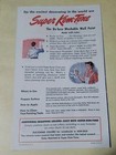 1954 Paint Chip Sample Brochure Super Kem-tone Sherwin Williams Vintage