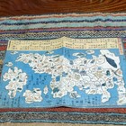 Edo Period Japan Rebus Map Full Size Reproduction Deagostini Historical Print
