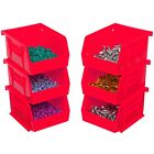 Akro-mils 30210 Akrobins Plastic Hanging Stackable Storage Organizer Bin 5-in   