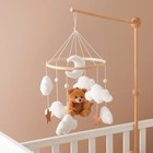 Wooden Baby Crib Mobile Soft Felt Cartoon Bed Bell Hanging Toy For Newborn Usa