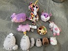 Lot Of 11 Plush Gund Pusheen 2    3    4    5    Ty Beanie Baby Birthday Sprinklings Etc
