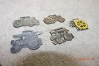 Vintage Fordson Avery Case Steam Engine Tractor Pocket Watch Fob Hit Miss X-5