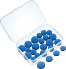20 Pcs Billiard Pool Cue Tips Replacement Kit Pool Stick Tips With Storage Bo   