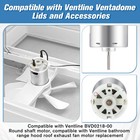 Saillong 2 Pcs 12v Dc Fan Motor Compatible With Ventline Bvd0218-00  Rv Vent   
