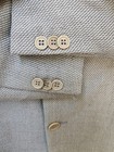 Vintage Mani By Giorgio Armani Mens Wool Blazer Italy Gray Sport Coat 40r