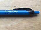10 Viagra Drug Rep Click Pens Brilliant Blue - Collectible  Vintage 