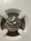 Ngc Ch Vf Celtic Gaul Aedui Ar Quinarius Silver C 1st Bc Roma   Horse Coin