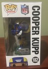 Cooper Kupp Signed Funko Pop  Nfl  182 Multiple Inscription Fanatics Authentic