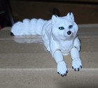 9 5  3d Printed Flexi Fidget Toy Arctic Fox Plastic Animal Figure