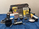    Vintage Tamrac Super Pro Large Camera Bag W  Dividers   Shoulder Strap Lot