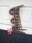 Antique Cast Iron Garden Edging For Yard Landscaping 6 Pieces 20s 30s