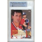 Paul Konerko Signed 1996 Fleer Excel  177 Bas Slabbed La Dodgers Mlb Auto Card