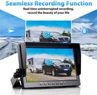 30x Zoom Wireless Crane Camera 10 1  Hd Monitor Car Rear View Reversing Dvr