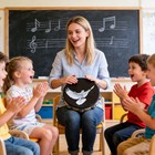 2 Pack Church Tambourine For Adults 8  And 10  Double Row Jingles Tambourine    
