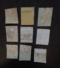 India Revenue Fiscal Stamp Lot Used Bob Back Of Bookt16566