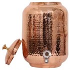 100  Pure Copper Handmade Water Dispenser Pitcher Pot 5l Water Storage 5000ml