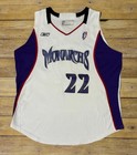 Sacramento Monarchs Team Issued 2003 Home Jersey  22 Demya Walker Wnba Reebok Xl