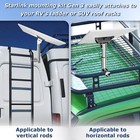 Starlink Standard4 4x Mount For Rv Ladder  Starlink Mounting 4 4x With 0-30  