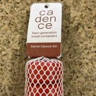 Cadence Travel Capsules Starter Capsule Set 3 Red - New Free Shipping