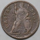 1675 Charles Ii Farthing Vf Great Britain 1 4 Penny Copper Coin  25112201r 
