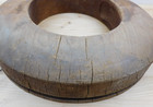 Antique Wood Hat Block Millinery Brim Mold Form 7 1 2 S M Mund