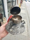 Antique Ottoman Censer Silver  Incense Holder