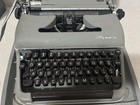 Vtg 1950s Olympia Sm3 Deluxe Typewriter    Case - Made In Germany  Please Read