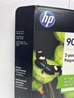 Hp 902xl Black Ink Cartridge 2-pack T0a40bn Warranty Exp 2019 New Sealed