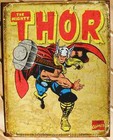 Mighty Thor Retro Tin Sign Poster Metal Wall Decor Marvel Comic Superheroes 1739