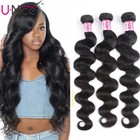 Unice Hair Peruvian Body Wave Bundles Virgin Human Hair Extension Wavy Weaves Us